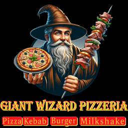 Giant Wizard Pizzeria logo.
